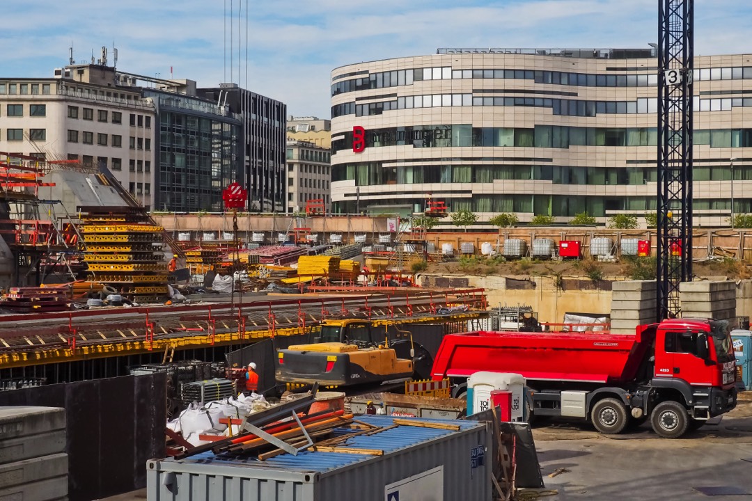 Nichtwohnungsbau: Prognose sieht leichten Rückgang