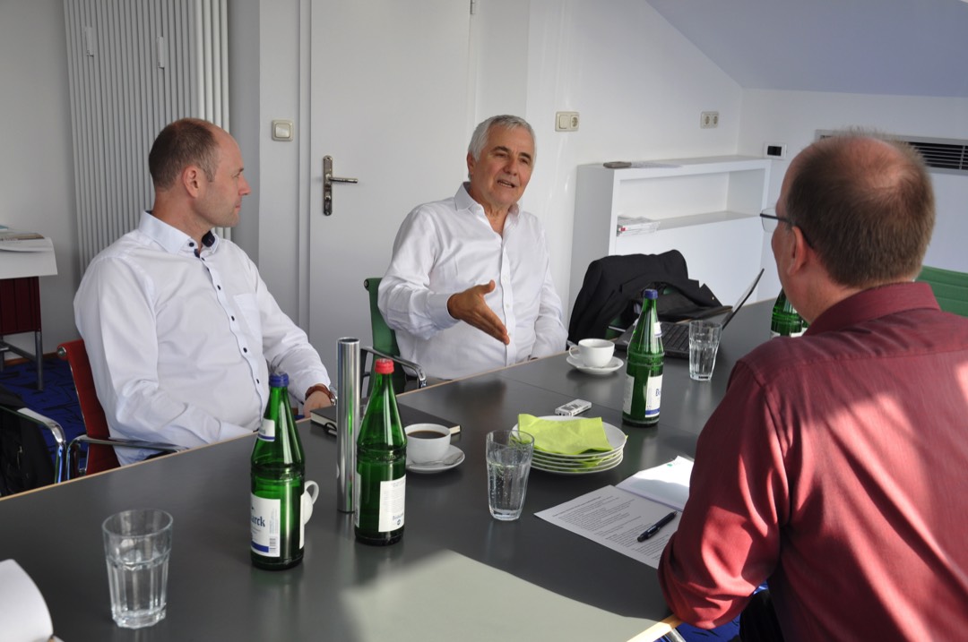 Günther Hermann übergibt Staffelstab an Bernd Lesker 