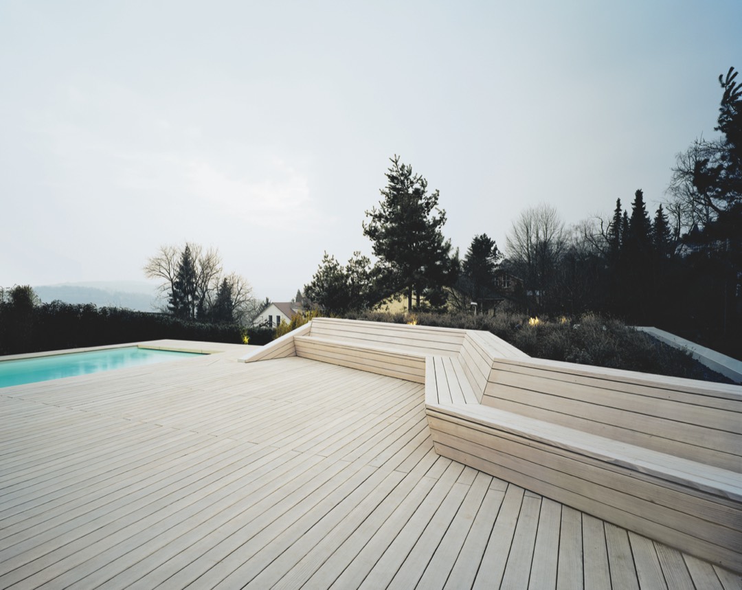 Terrassendiele aus heimischen Hölzern 