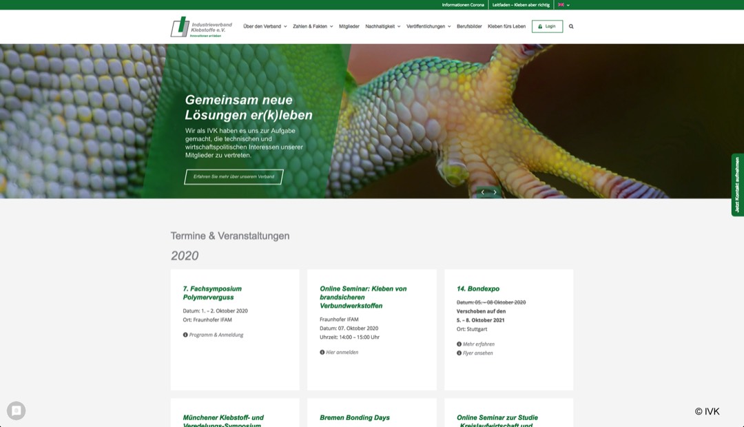 IVK launcht neue Webseite