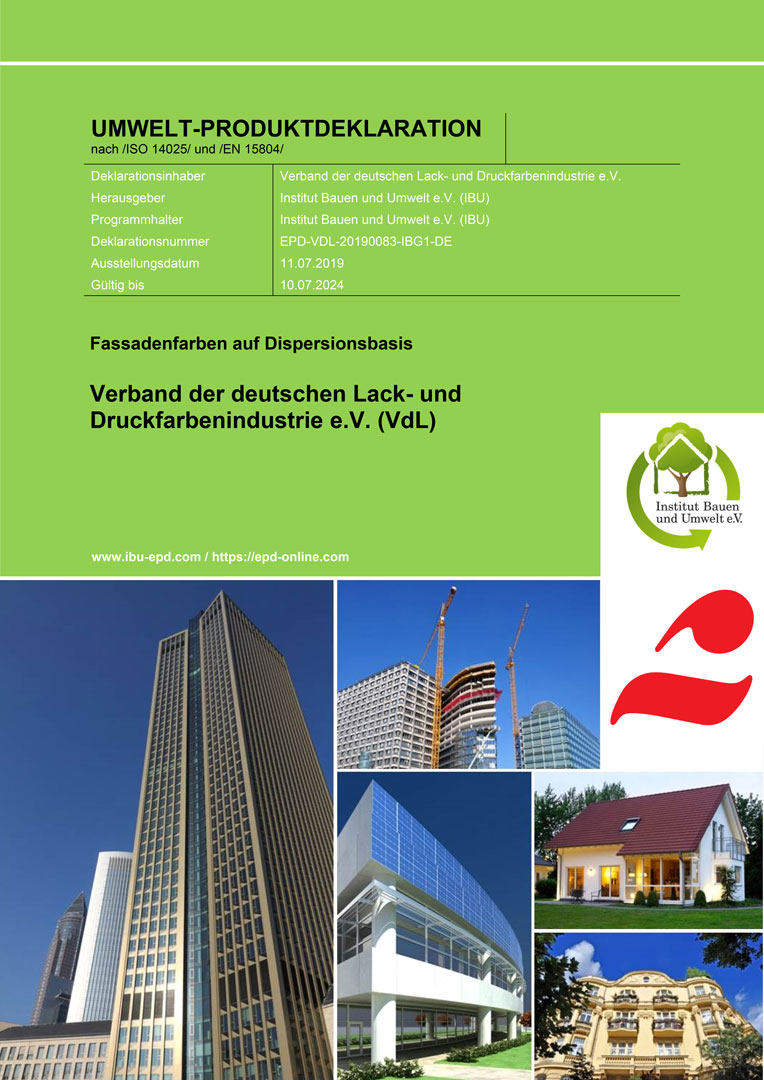 EPDFakten für nachhaltiges Bauen