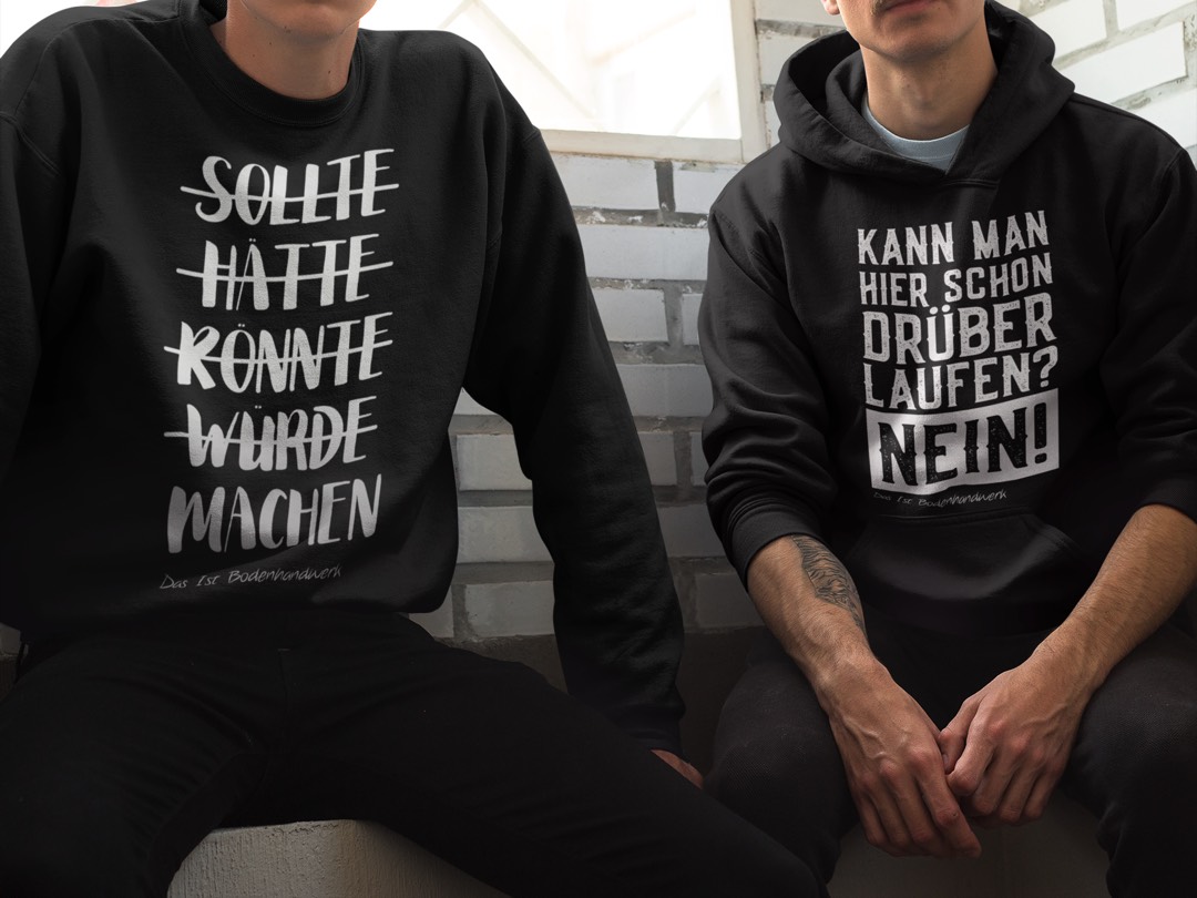 Coole Lifestyle-Kleidung für das Bodenhandwerk