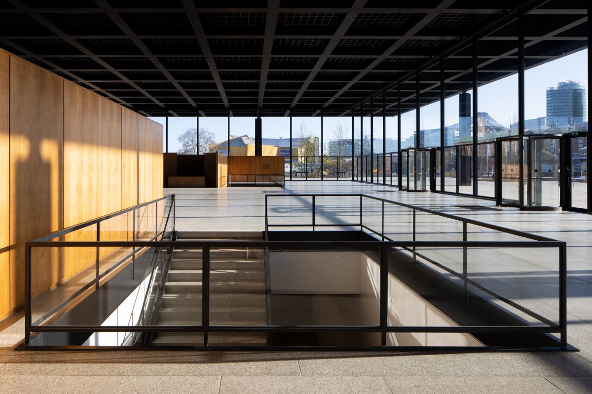 Anspruchsvolle Bodenrenovierung in Architekturikone