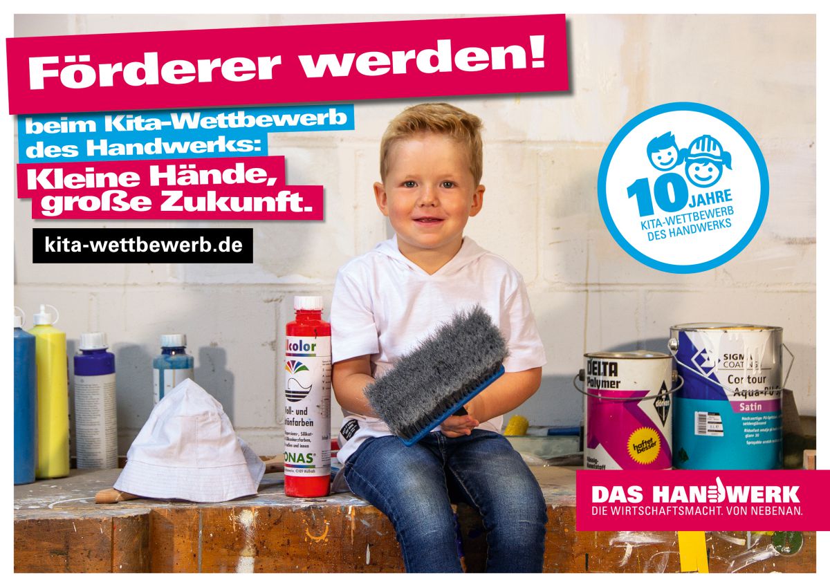 Handwerk startet Kita-Wettbewerb 