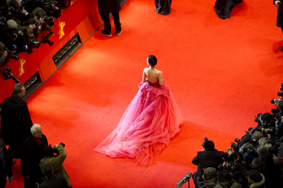 Ein "grüner" roter Teppich für die Berlinale 2023