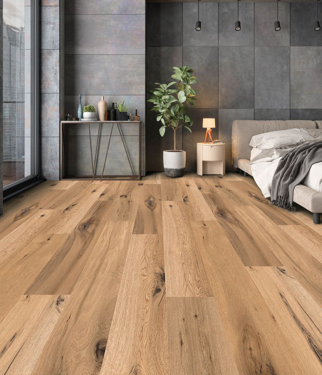 Kunststofffreier Designboden mit Kork