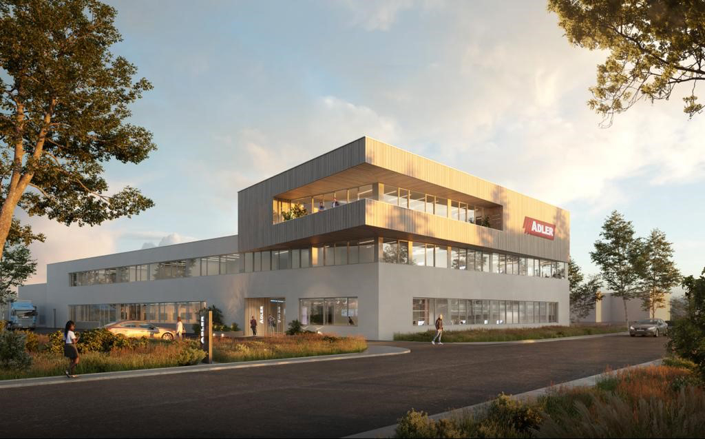 Adler baut neuen Servicestützpunkt in Herford