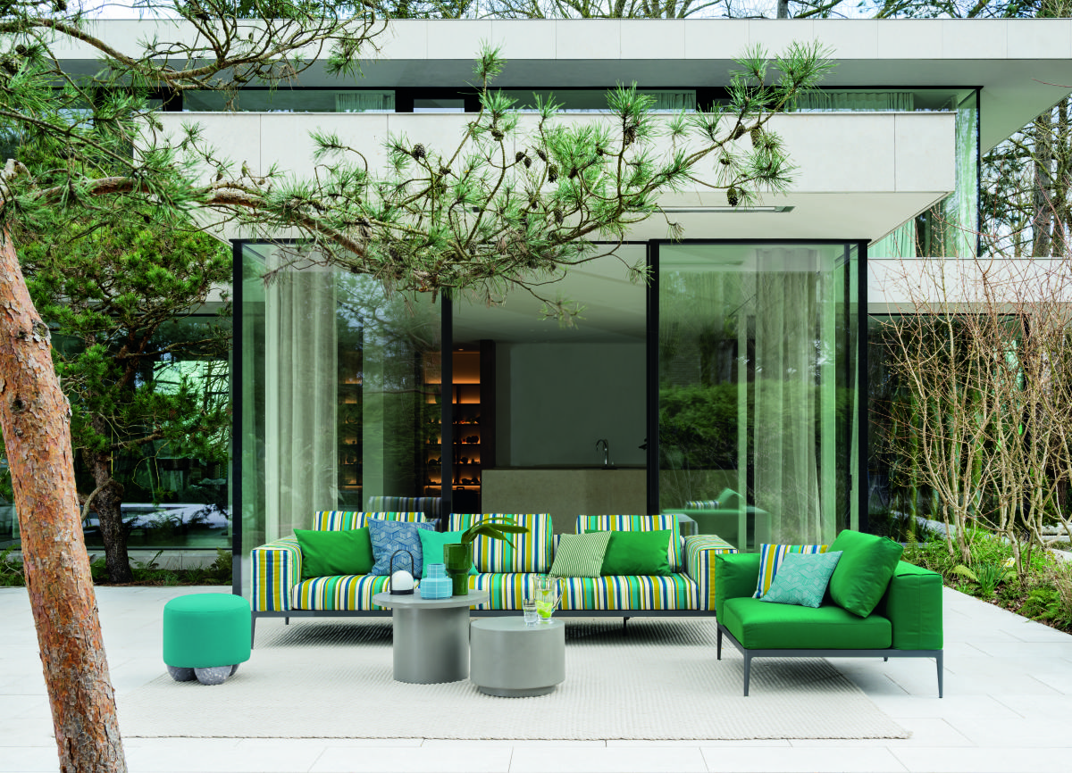 Wenn der Garten zum Wohnzimmer wird – die neuen Outdoorstoffe
