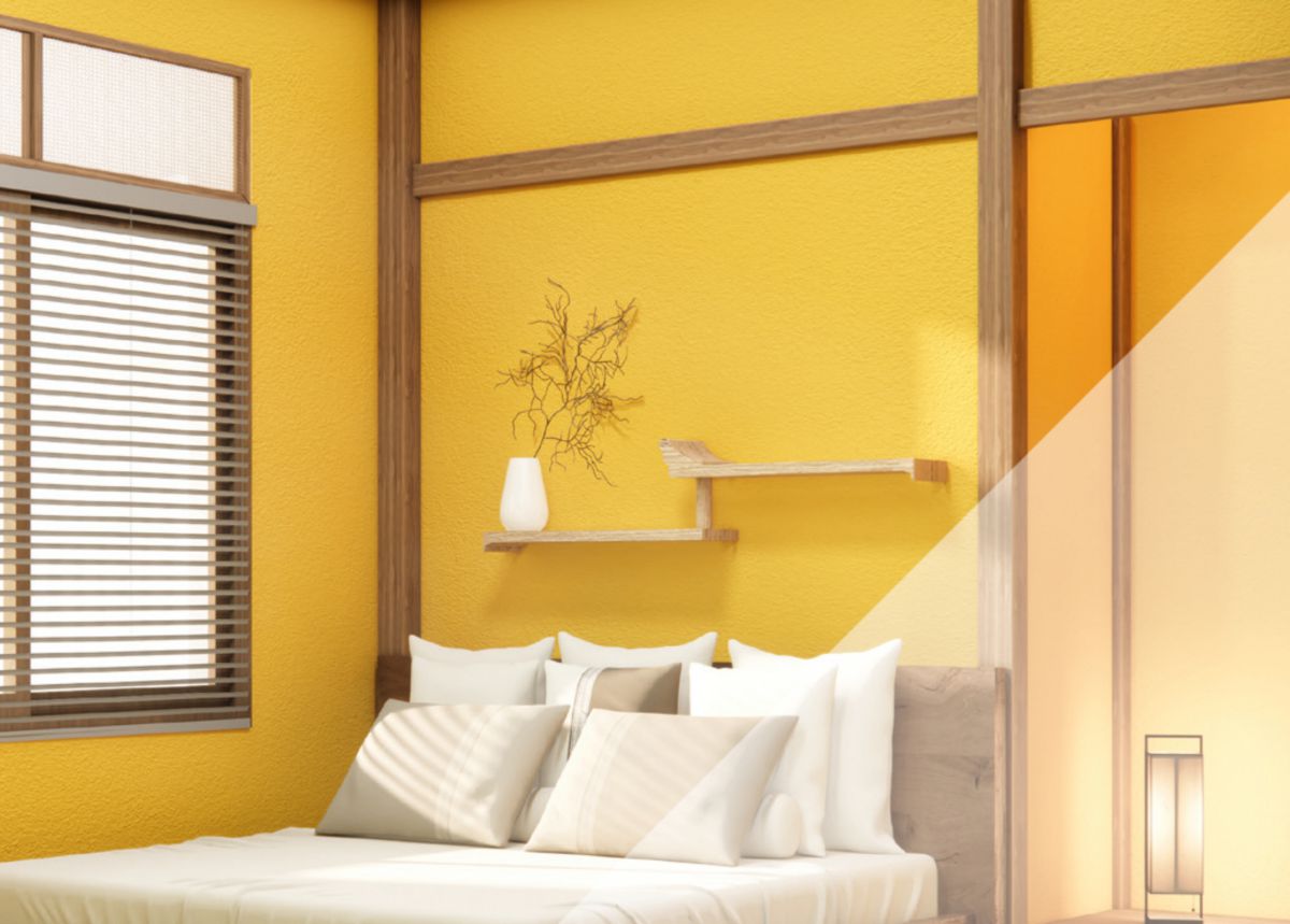 "Perfekte Wand" nach einem Anstrich