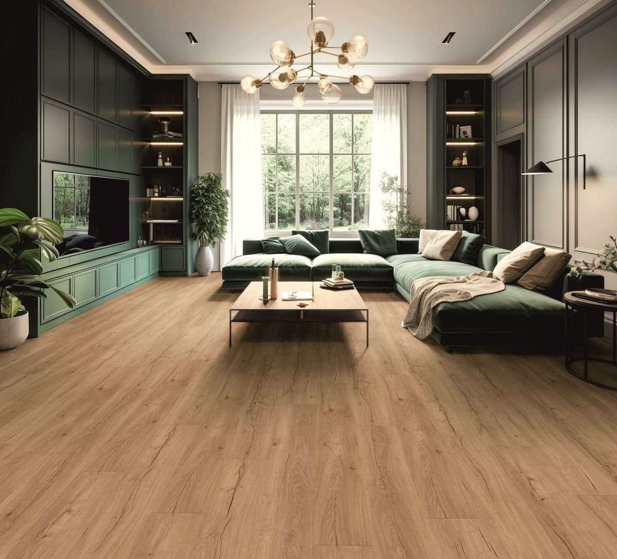 LVT-Kollektion mit matter Oberfläche 