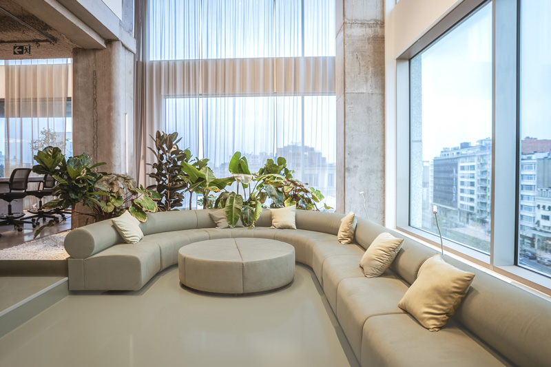 Harmonische Gestaltung im Antwerp Tower