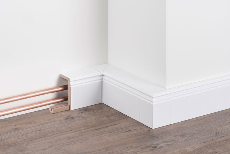 Mit Abdeckleiste Rohre elegant verkleiden