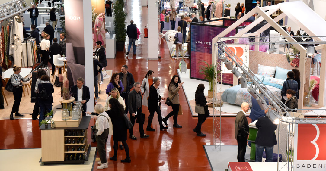 Hometex Winter mit modischem Schwerpunkt 