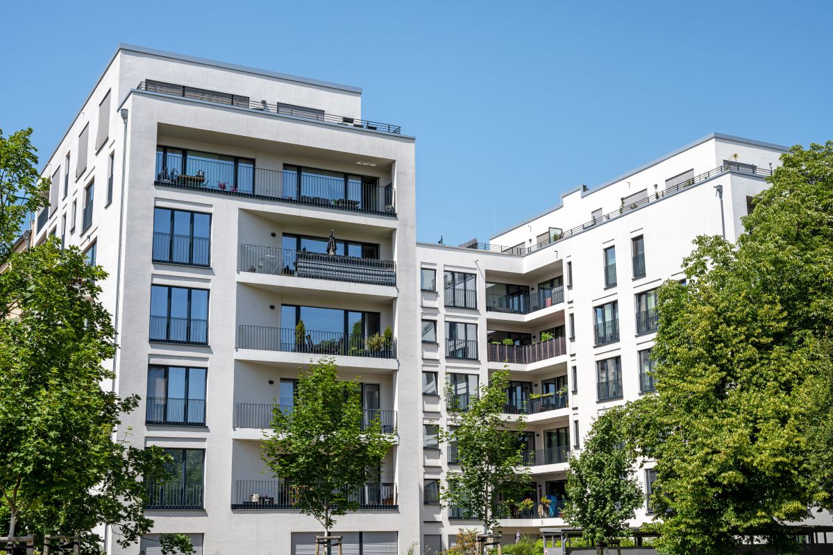 Lang anhaltender Fassadenschutz
