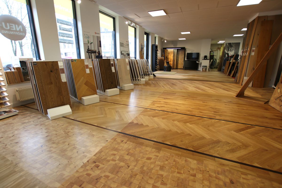 Parkett Häser mit neuem Showroom in Dresden