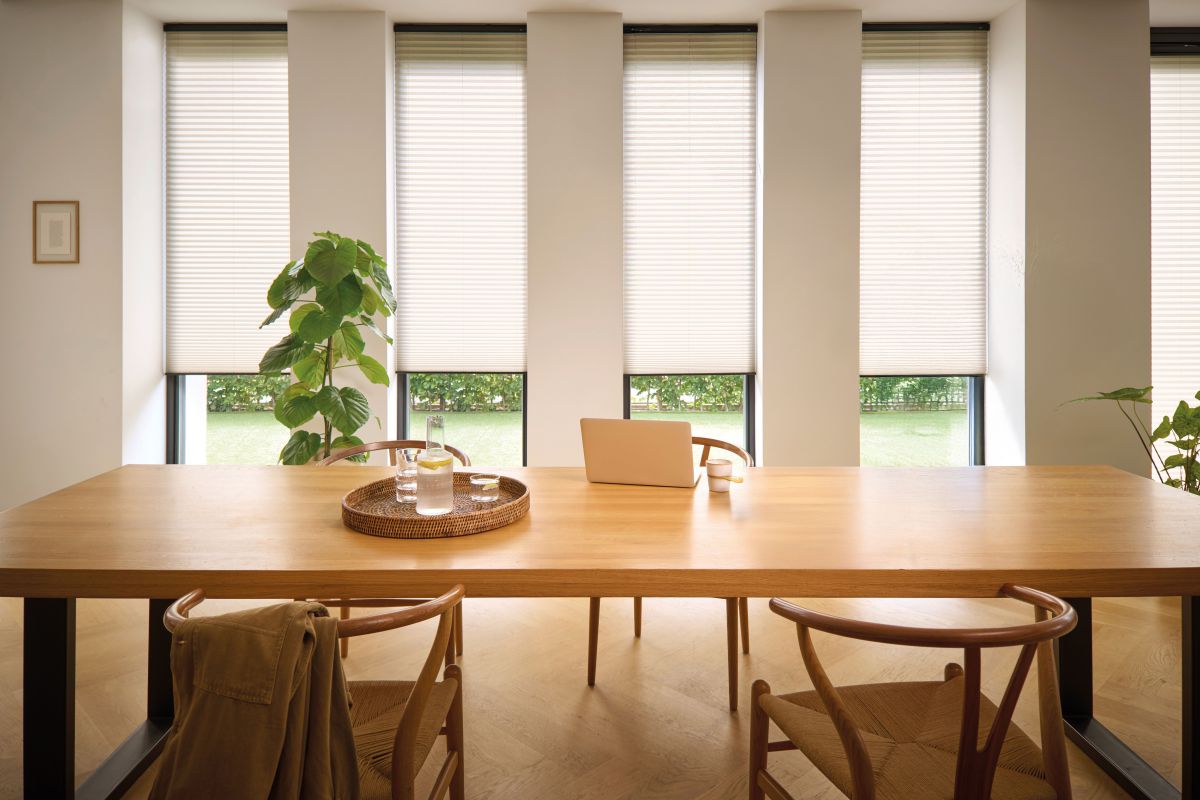 Power View Automation ist jetzt kompatibel mit Matter, dem universellen Standard für vernetztes Wohnen.<br> Smarte Motorisierung für energieeffizientes Wohlfühlklima