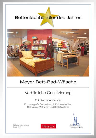 Meyer Bett-Bad-Wäsche