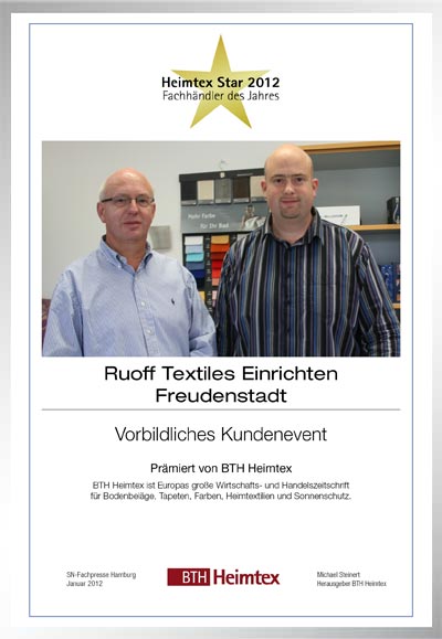 Ruoff Textiles Einrichten