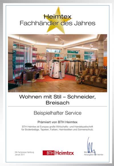 Wohnen mit Stil – Werner Schneider