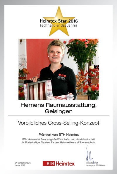 Hemens Raumausstattung | Näh & Floristikatelier Nina Hemens