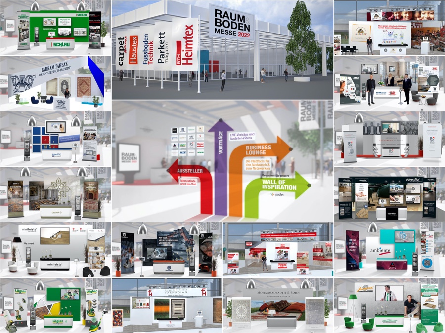 Raum & Boden Messe 2022 erfolgreich beendet Raum & Boden Messe 2022 erfolgreich beendet