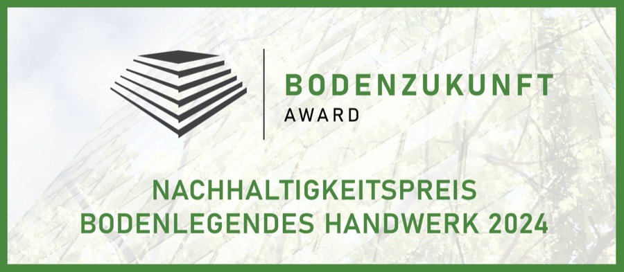 Nachhaltige Handwerksbetriebe - jetzt beim Bodenzukunft Award bewerben Nachhaltige Handwerksbetriebe - jetzt beim Bodenzukunft Award bewerben