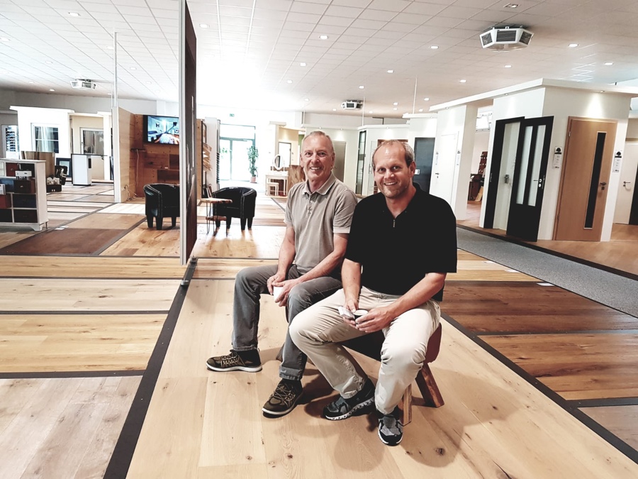 Rudolf und Sylvester Greiter wechseln mit ihrem Unternehmen zur Hagebau. Hagebau: Holz Greiter kommt zum 1. Januar 2024