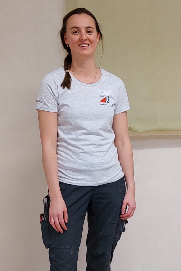 Laura-Marie Heide ist Deutschlands beste Raumausstattergesellin