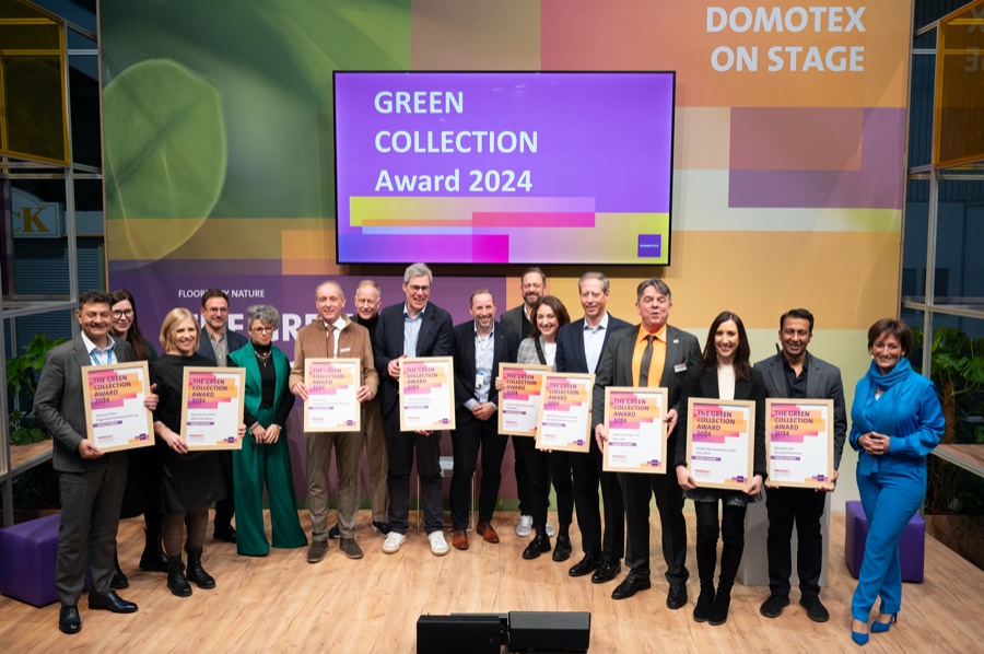 Domotex 2024: Zehn Green Collection Awards vergeben