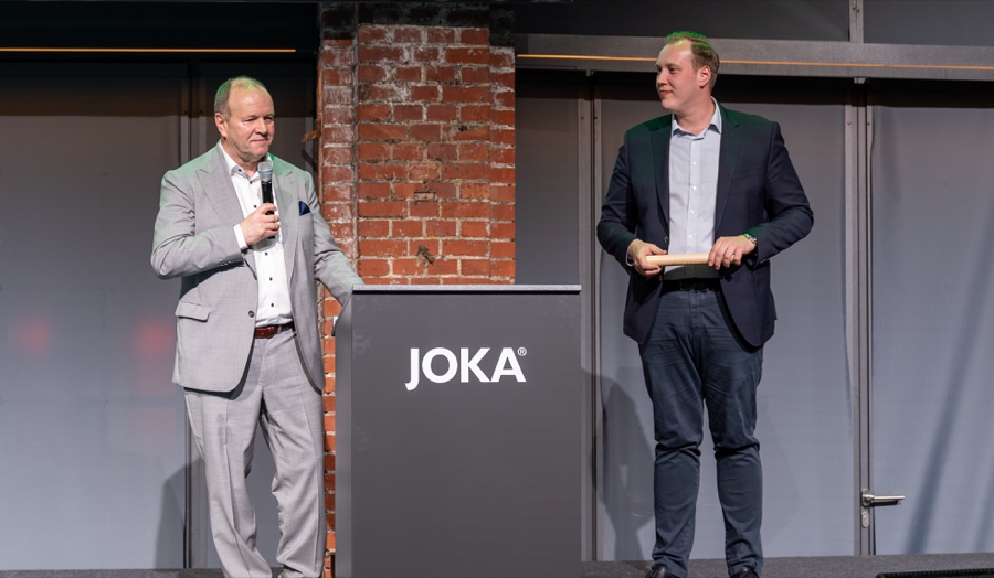 Robert Horst und Johann Ludwig Jordan Jordan: Robert Horst verabschiedet, Johann Ludwig Jordan als Vertriebsleiter vorgestellt