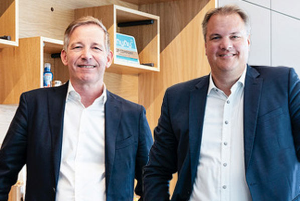 Torsten Goldbecker (l.) und Jens Hölper, Garant Geschäftsführung Garant Gruppe: Erstes Umsatzminus seit über zehn Jahren