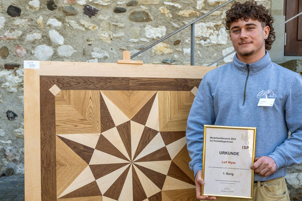 Sieger des ISP-Modellwettbewerbs wurde Leif Wyss. ISP-Modellwettbewerb: Hohe Teilnahmequalität, Wyss gewinnt