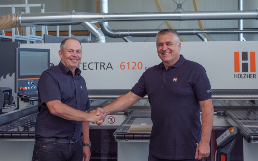 Robert Terzer und Frank Epple Weinig-Gruppe: Führungswechsel bei Holz-Her