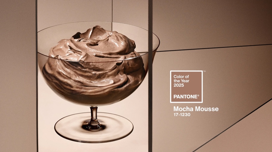 Pantone Farbe des Jahres 2025: 17-1230 Mocha Mousse Pantone-Farbe des Jahres 2025: Mocha Mousse