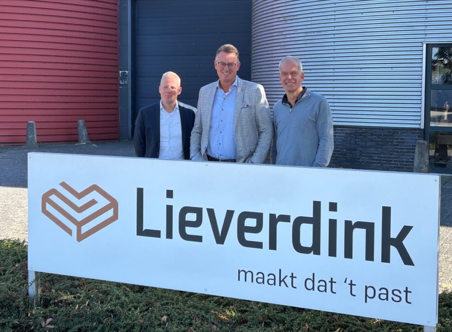 Danny Englebert, Richard Lensen und Willem Smid Parkettfabrik Lieverdink hat neue Gesellschafter