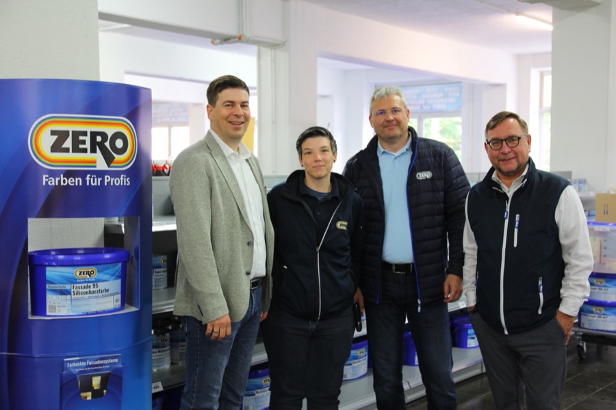 Zero-Lack: Elfter Profi-Malermarkt eröffnet
