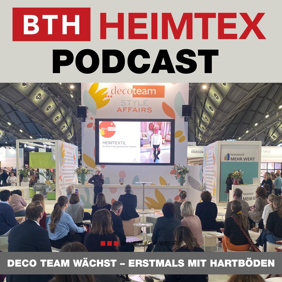 Neue Folge BTH Heimtex Podcast Neue Folge BTH Heimtex Podcast: Tarkett, Parkett und Gardine: Das Deco Team deckt jetzt den ganzen Raum ab