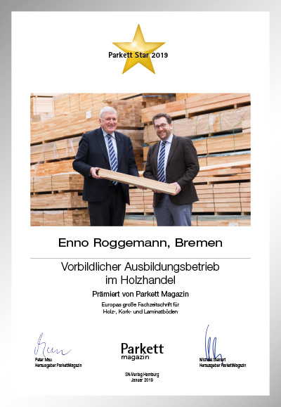 Enno Roggemann GmbH & Co. KG-Bettenfachhändler Urkunde Enno Roggemann GmbH & Co. KG
