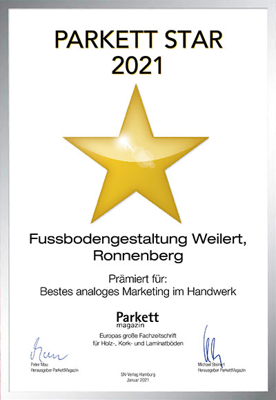 Fussbodengestaltung Weilert