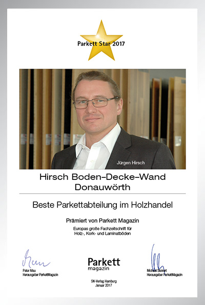 Hirsch Boden-Decke-Wand
