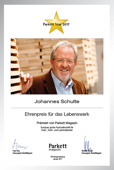 Johannes Schulte-Bettenfachhändler Urkunde Johannes Schulte
